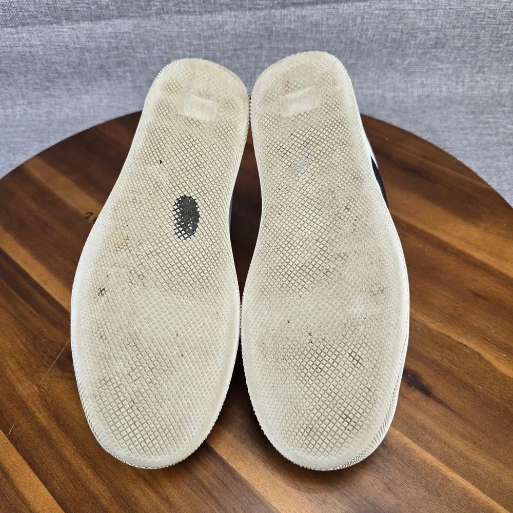 Fashion‎ Sneakers Womens White Low Top CasualShoes Size 12 Hook & Loop